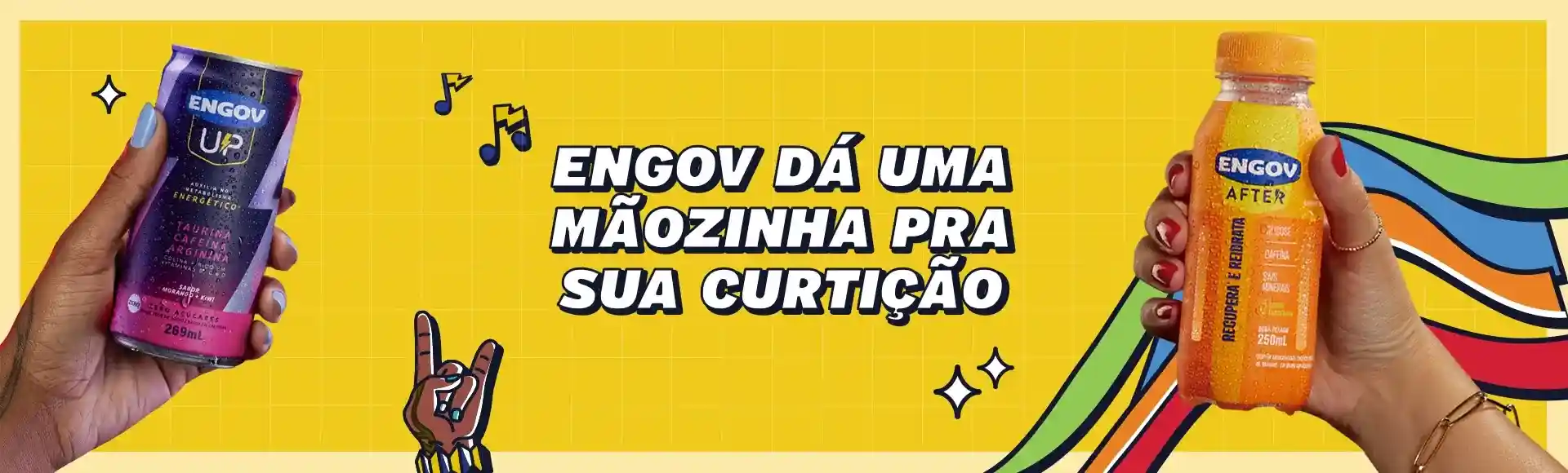 Engov dá uma māozinha pra sua curtiçāo